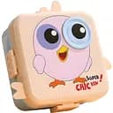 Герметичный детский ланч-бокс Chicken 1590 мл розовый
