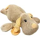 Детская мягкая игрушка Собачка Bambi L1132(Brown) с пледом 55 см