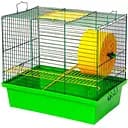 Клетка для грызунов Лорі Хомяк-2, цинк, 33х23х29 см, в ассортименте