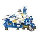 Трек ZX 005 A Полицейская станция звук, подсветка, механический лифт, автоматический подъемник, 4 модели