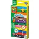 Пластилин Ses Creative Веселая лепка, 12 цветов (00406S)