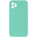 Чохол Epik Silicone Case Square Full Camera Protective AA NOLOGO для Apple iPhone 11 Pro 5.8 Бірюзовий/Turquoise