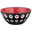 Салатник Guzzini Le Murrine 20 см черный с красным (279420146)