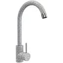 Змішувач кухонний Platinum NА3008A поворотний одноважільний з нержавіючої сталі сірий (SP000034198)