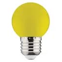 Cвітлодіодна лампа Horoz Electric Rainbow 1W E27 Жовта