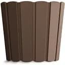 Горшок для цветов Prosperplast Boardee Basic круглый, 120 мм, коричневый (25081-222)