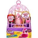 Інтерактивна іграшка Moose Little Live Pets My Really Real папужка какаду Розі в клітці (26692)