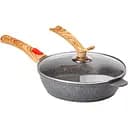 Сковорода универсальная MGC алюминиевая 26 см со съемной ручкой, серый MGC HP-4-464G