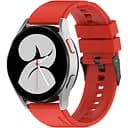 Ремінець для Samsung Galaxy Watch Active 2 40mm - червоний ширина кріплення 20мм силікон Watchbands GT (W46-1WB29442280)