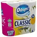 Туалетний папір Ooops! Classic Kamilla Ромашка тришаровий 4 рулони