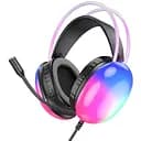 Навушники накладні Hoco W109 ігрові з LED підсвічуванням Jack 3.5 чорний