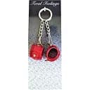 Брелок Feral Feelings Наручники Червоний