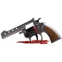 Игрушечный револьвер Golden Gun Mr. K с пистонами 237GG