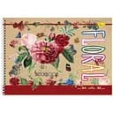 Скетчбук Крафт Апельсин Floral A4 32 аркуші (СБК-А4-32-2)