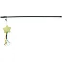 Игрушка Trixie для кошек Палочка с плюшевой звездой и кошачьей мятой 46 см