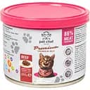 Вологий корм для дорослих котів Pet Chef Шматочки в желе з яловичиною 200 г