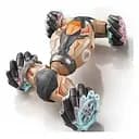 Радіокерована машина-перевертень YJ 098-3 A-01, 4х4, роликові колеса, акумулятор 3.7V, пульт 2.4GHz, браслет, Помаранчева