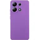 Чохол Silicone Cover Lakshmi Full Camera (AA) для Xiaomi Redmi Note 13 5G Фіолетовий / Purple