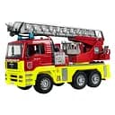 Пожарная машина Bruder MAN TGA, со свето-звуковым модулем и шлемом (01760)