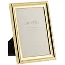 Фоторамка J-Line металева класична 10x15 см золотиста (17661)