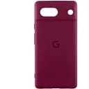 Чохол Lakshmi Silicone Cover Full Camera (AAA) with Logo для Google Pixel 7a Бордовий / Plum