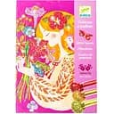 Набір для творчості Djeco малювання блискітками Аромат квітів (DJ09508)