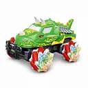 Машина-перевертиш на радіокеруванні ZJ 238-65 A-02 з парогенератором, браслетом, роликовими колесами, зелена, акумулятор 3.7 V