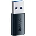 Переходник адаптер Baseus Ingenuity Series Mini OTG Adaptor USB 3.1 мale to Type-C 10 Gbit темно-синий