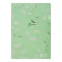 Папка-уголок, А4, матовый полупрозрачный пластик, Arabeski, зеленый, 6 шт. в упаковке