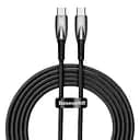 Кабель Baseus Type-C to Type-C Glimmer Series Fast Charging Data Cable 2 м, 100W
