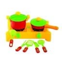 Плита с посудой Киндервей, 8 предметов, 30x17x18.5 см (в ассортименте)