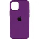 Чохол Epik Silicone Case Full Protective AA для Apple iPhone 12 Pro/12, 6.1 Фіолетовий/Grape