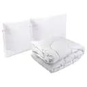 Набор одеяло и 2 подушки силиконовый белый (925.52СЛБ_Белый_1)