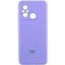 Чохол Lakshmi Silicone Cover Full Camera AAA with Logo для Xiaomi Redmi 12C Бузковий/Dasheen