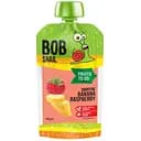 Пюре фруктово-ягодное Bob Snail Smoothie Банан-Малина, 120 г