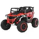 Электромобиль детский Bambi Джип Racer M 6141EBLR-3 красный 2×25W 12V кожаное сиденье EVA пульт Bluetooth