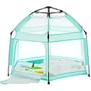 Автоматичний намет MR 1512 із сітчастими стінками та килимком, зелений, 146x127x110 см