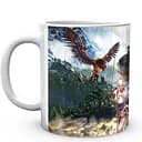 Кухоль GeekLand The Witcher Відьмак Геральт Цірі Єнніфер TW 002.033 330 мл білий