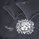 Комплект постільної білизни MirSon Сатин Elit 0240 Iron grey Traditions 110х140 см (2200010537857)