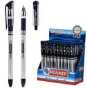 Ручка масляная Piano Track, синяя, грип, 50 шт.