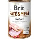 Влажный корм для собак Brit Pate & Meat Rabbit с кроликом 400 г