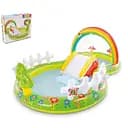 Дитячий ігровий центр Intex 57154 Мій Сад з гіркою 290 х 180 х 104 см 450 л