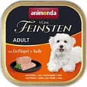 Влажный беззерновой корм для собак Animonda Vom Feinsten Adult with Poultry + Veal, с птицей, 150 г
