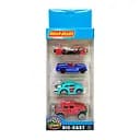 Набор металлических машин в коробке 4 шт, 698-04S-1-3 698-04S-1