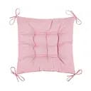 Подушка на стул Home Line 40x40 см розовая/серая (180142)