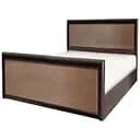 Ліжко односпальне Гербор Коен МДФ LOZ/90 без основи під матрац 90x200 см Венге магія/Штрокс темний (GRB-1185)