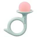 Прорезыватель для зубов BabyOno Улитка силиконовая зеленая (1597/01)