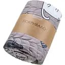 Покривало стьобане Home Line Hi cat 210x240 см кавове (192260)