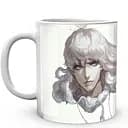 Кружка GeekLand Berserk Берсерк Гриффит Локоны anime B 02.12 330 мл белая
