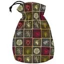 Мішечок для кубиків Q-Workshop Game of Thrones. The Sigils Pattern Dice Pouch (GOT/POU/00190166/2025/Q)